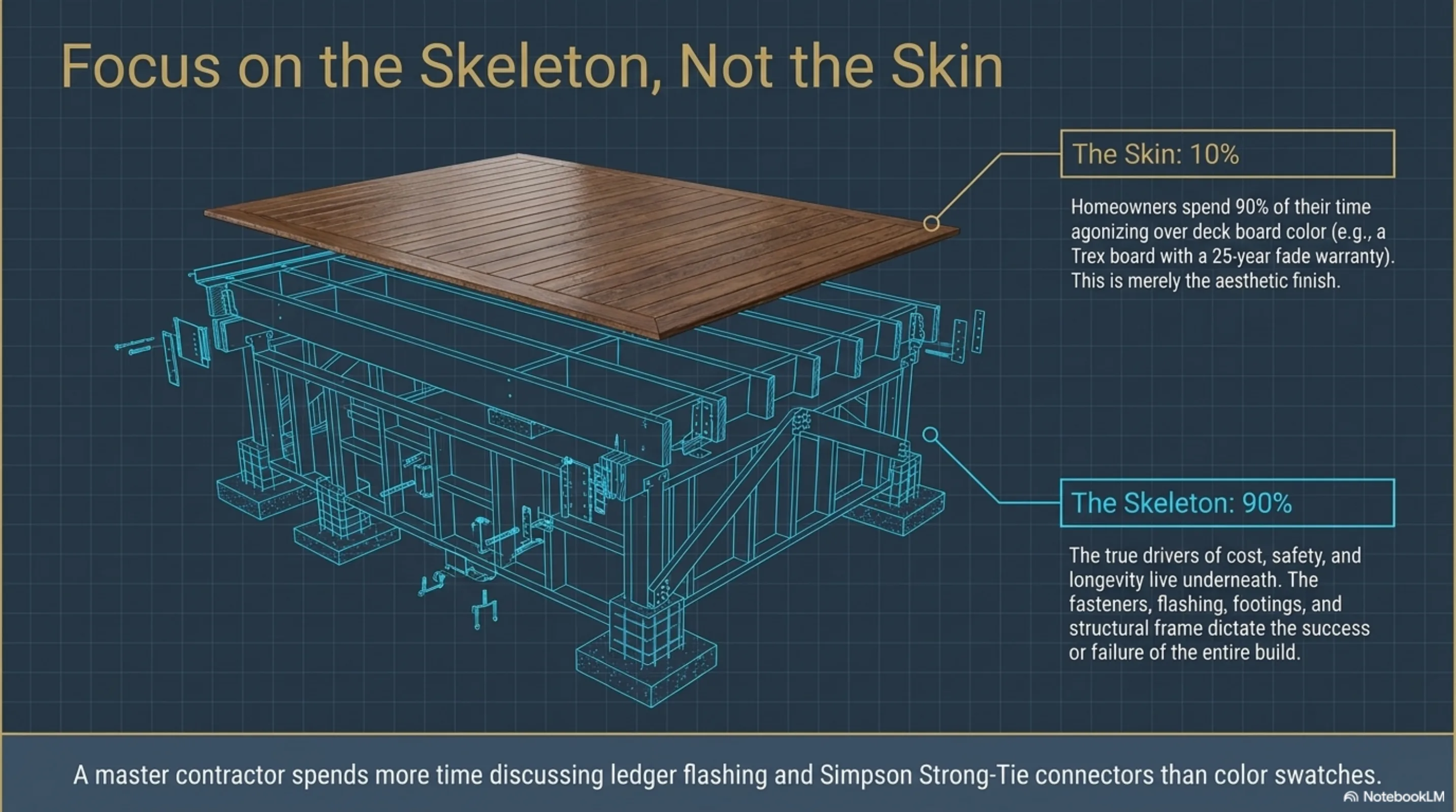 Visual breakdown