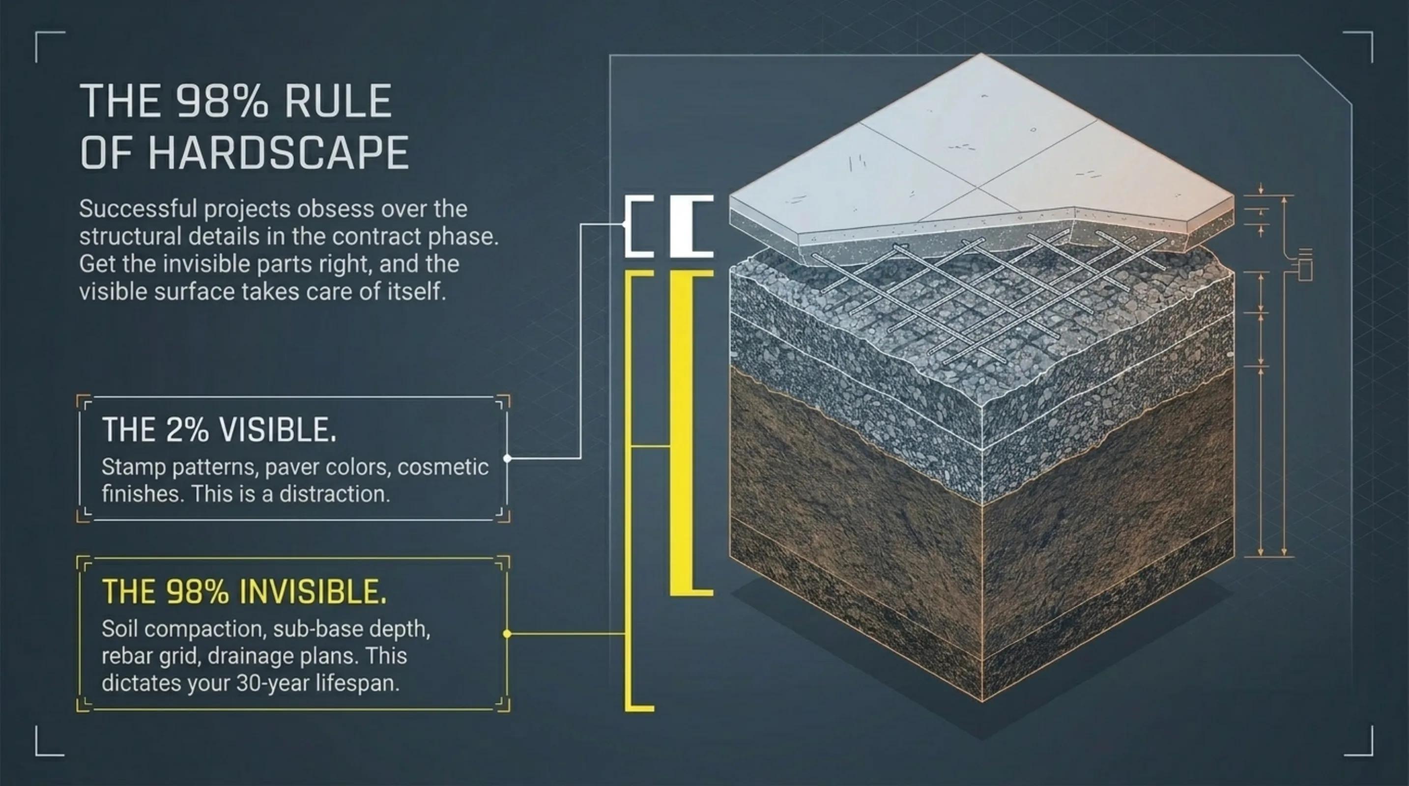 Visual breakdown