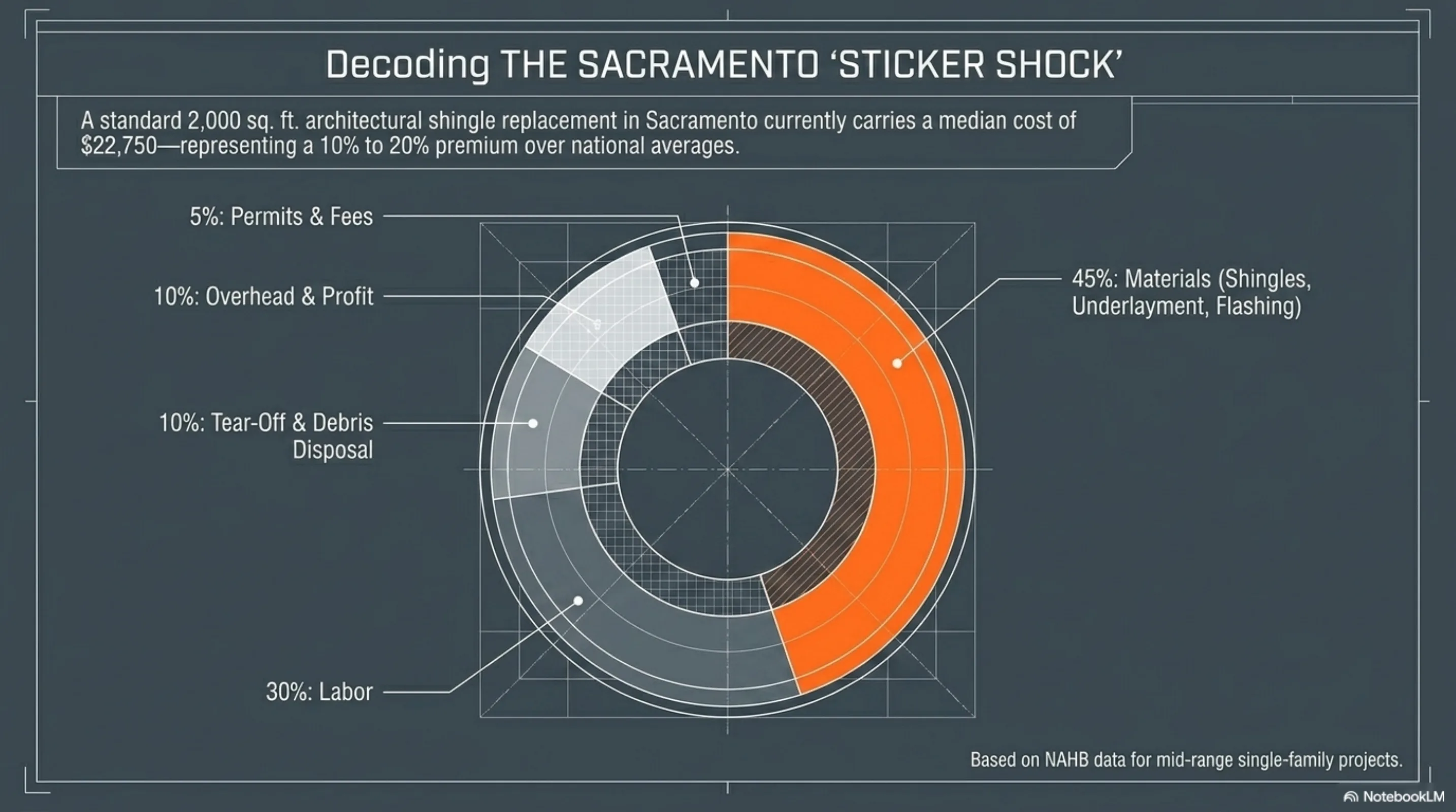 Visual breakdown