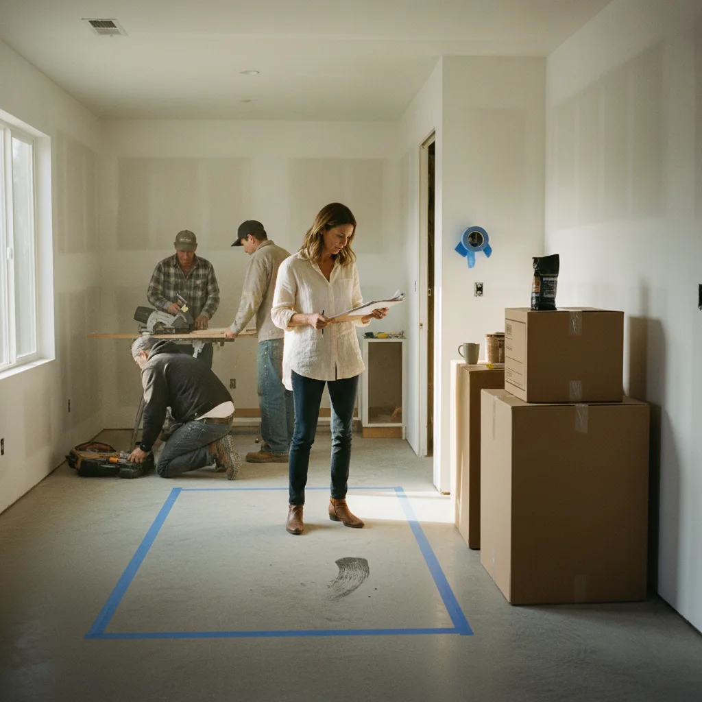 Kitchen project in Anaheim