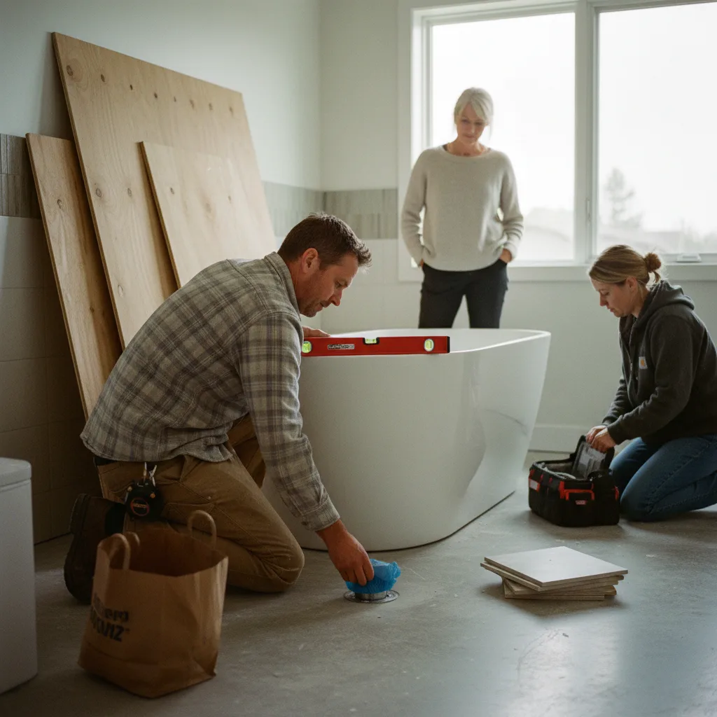 Bathroom project in Calabasas