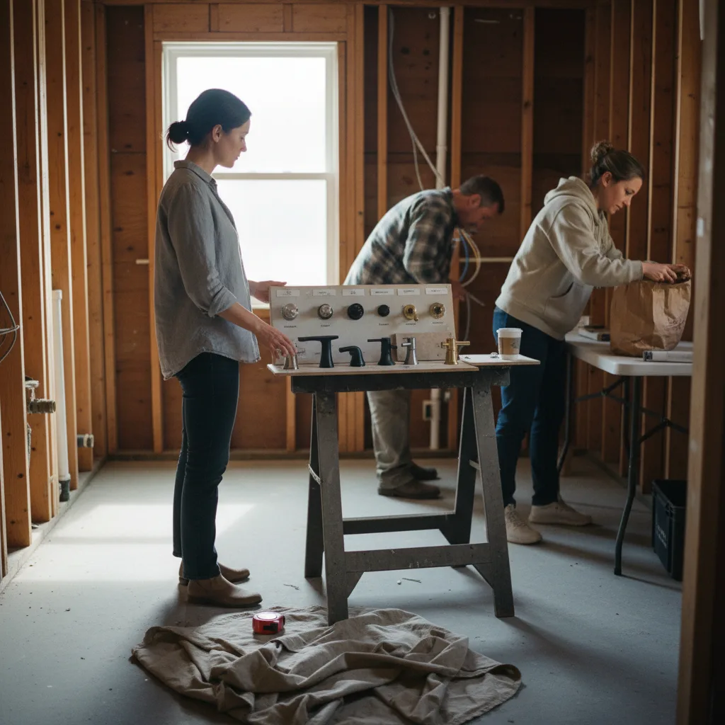 Bathroom project in Encino