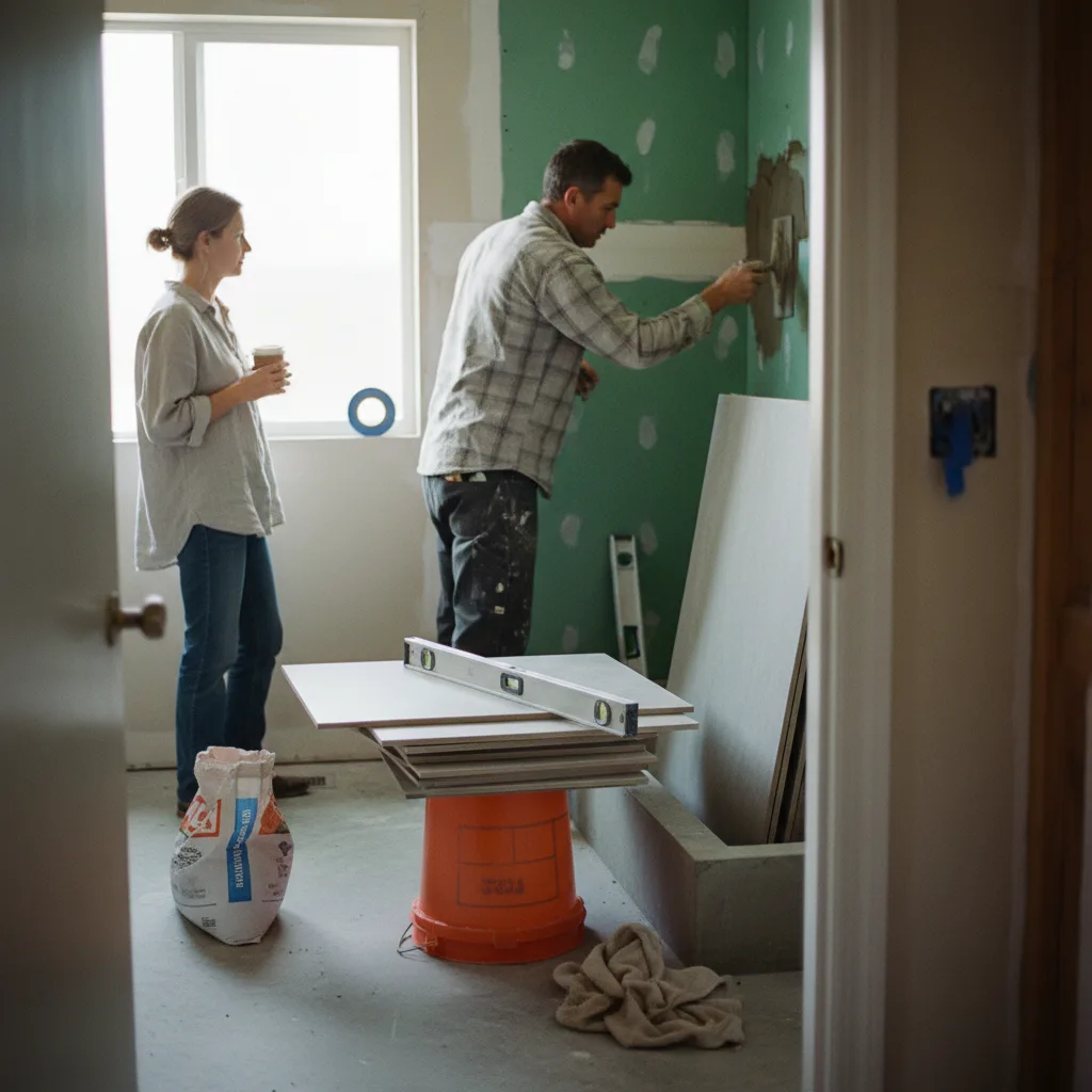 Bathroom project in Long Beach