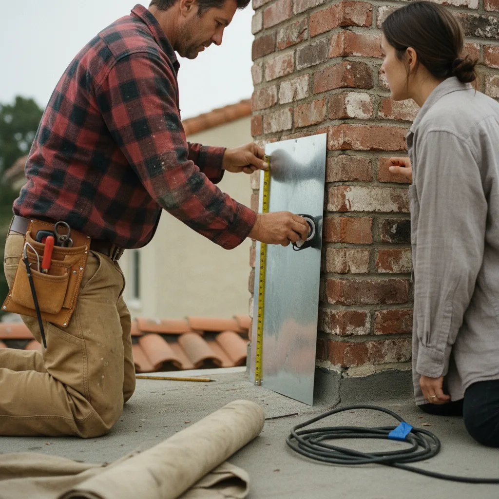 Roofing project in Malibu