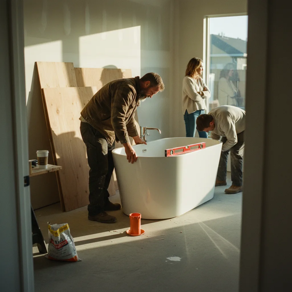 Bathroom project in Newport Beach