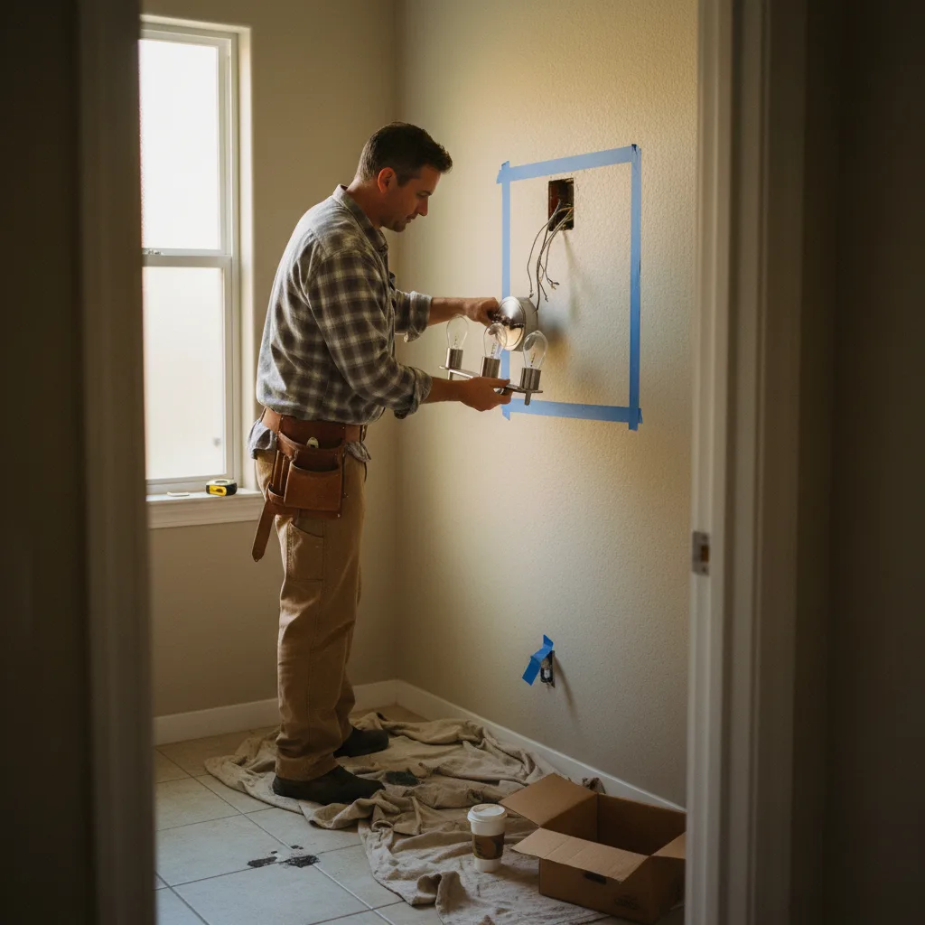 Bathroom project in Pasadena