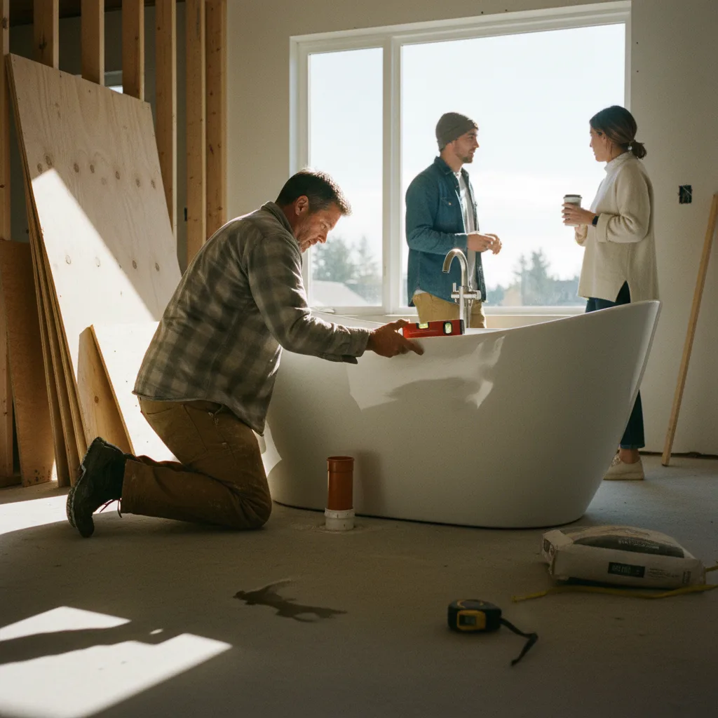 Bathroom project in Redmond