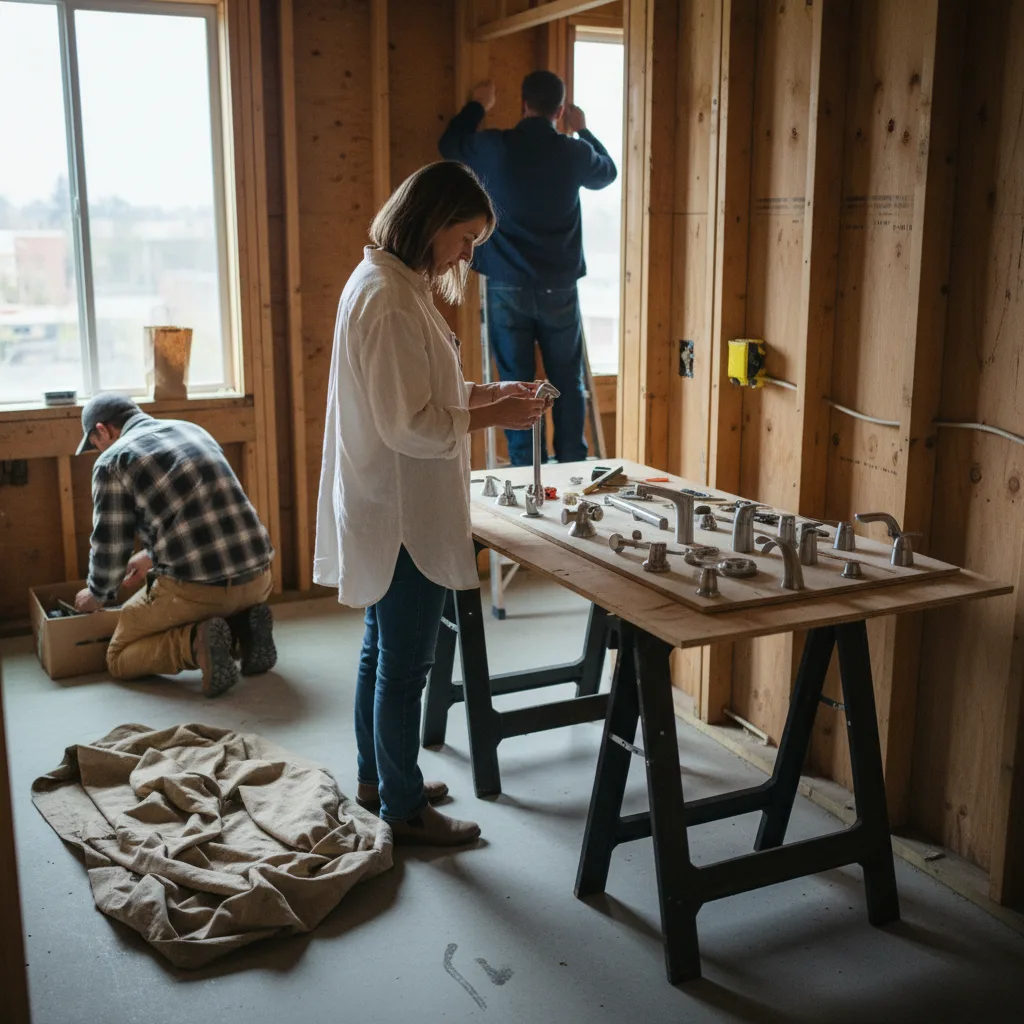 Bathroom project in Seattle